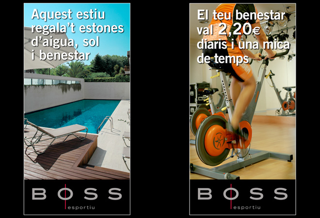 Imatge gràfica gimnàs boss esportiu