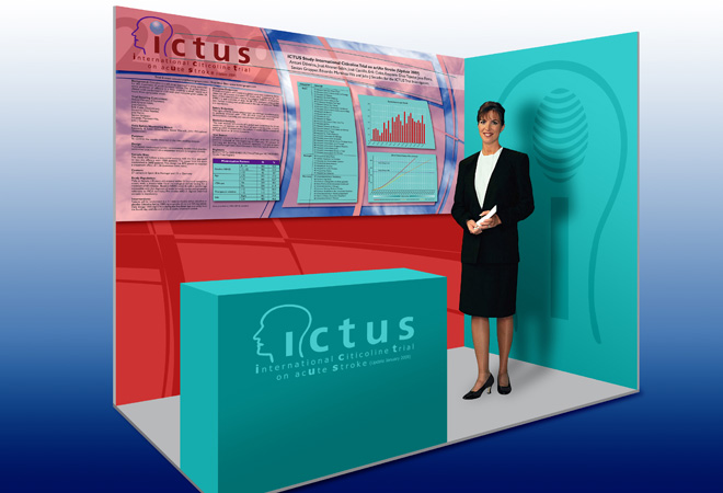 imatge gràfica poster estudi Ictus 2009