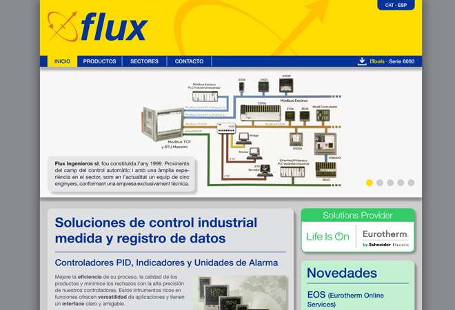 lloc web flux